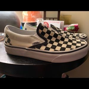 Checkered Vans
